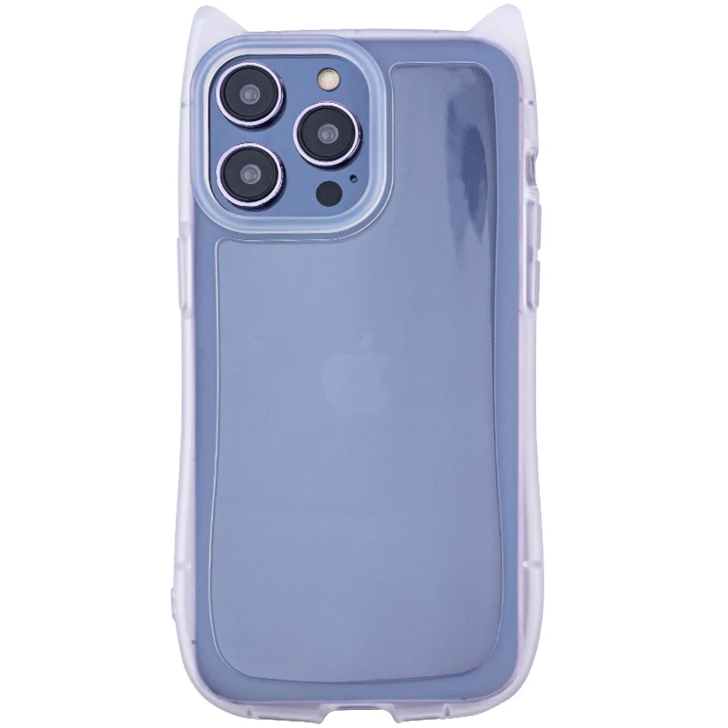Чехол TPU Cat для Apple iPhone 15 Pro (6.1"), Transparent, TPU, купить оптом с доставкой