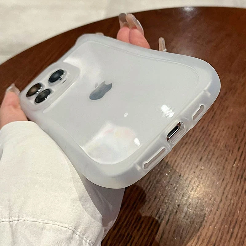Чехол TPU Cat для Apple iPhone 15 Pro (6.1"), Transparent 4, TPU, купить оптом с доставкой