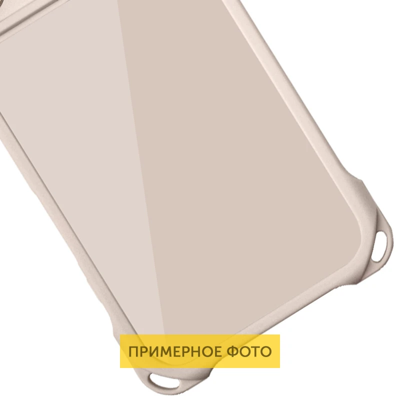 Чехол TPU CrossBody with straps для Apple iPhone 16e / 17e (6.1"), Antique White 3, TPU, купить оптом с доставкой