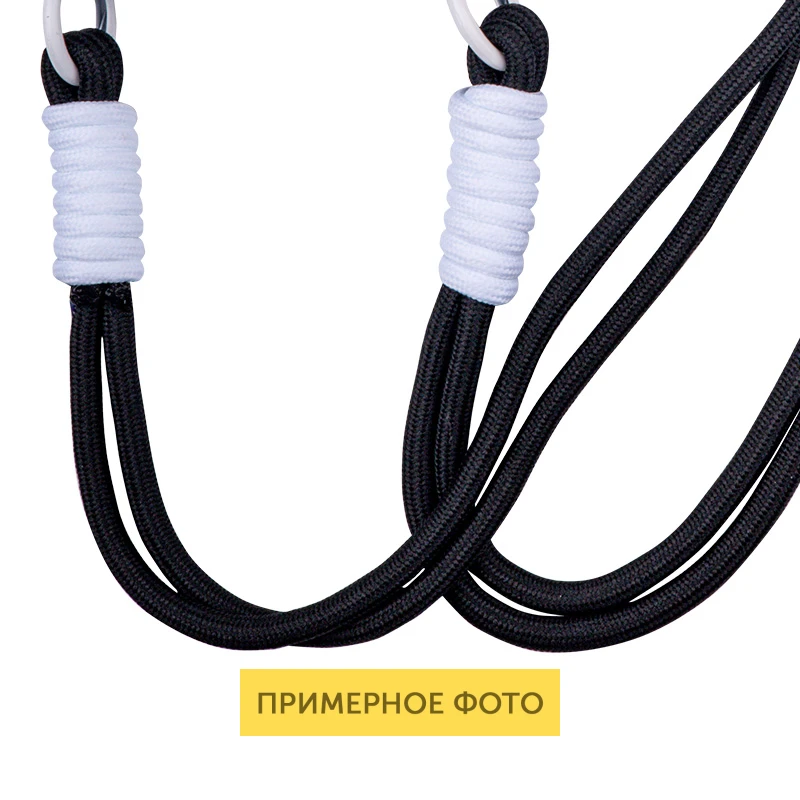 Чехол TPU CrossBody with straps для Apple iPhone 16e / 17e (6.1"), Black 4, TPU, купить оптом с доставкой