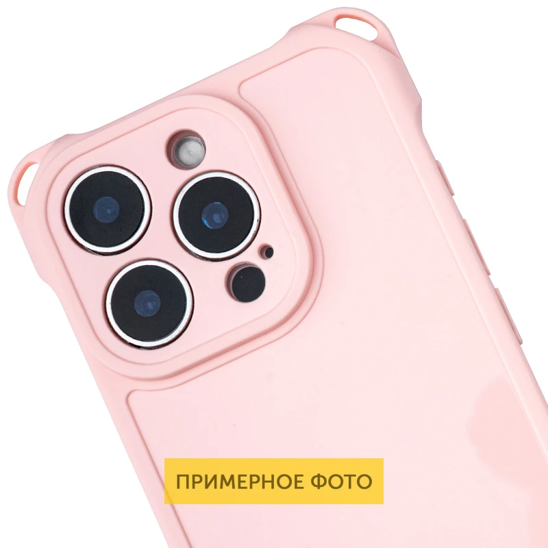 Чехол TPU CrossBody with straps для Apple iPhone 16e / 17e (6.1"), Pink 3, TPU, купить оптом с доставкой