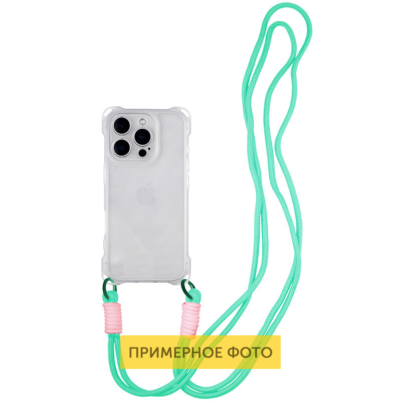 Чехол CrossBody with straps для Apple iPhone 16e (6.1) | Через плечо на картинке №1