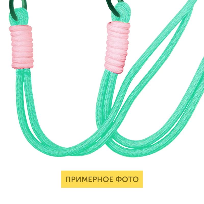 Чехол TPU CrossBody with straps для Apple iPhone 16e / 17e (6.1"), Transparent 4, TPU, купить оптом с доставкой