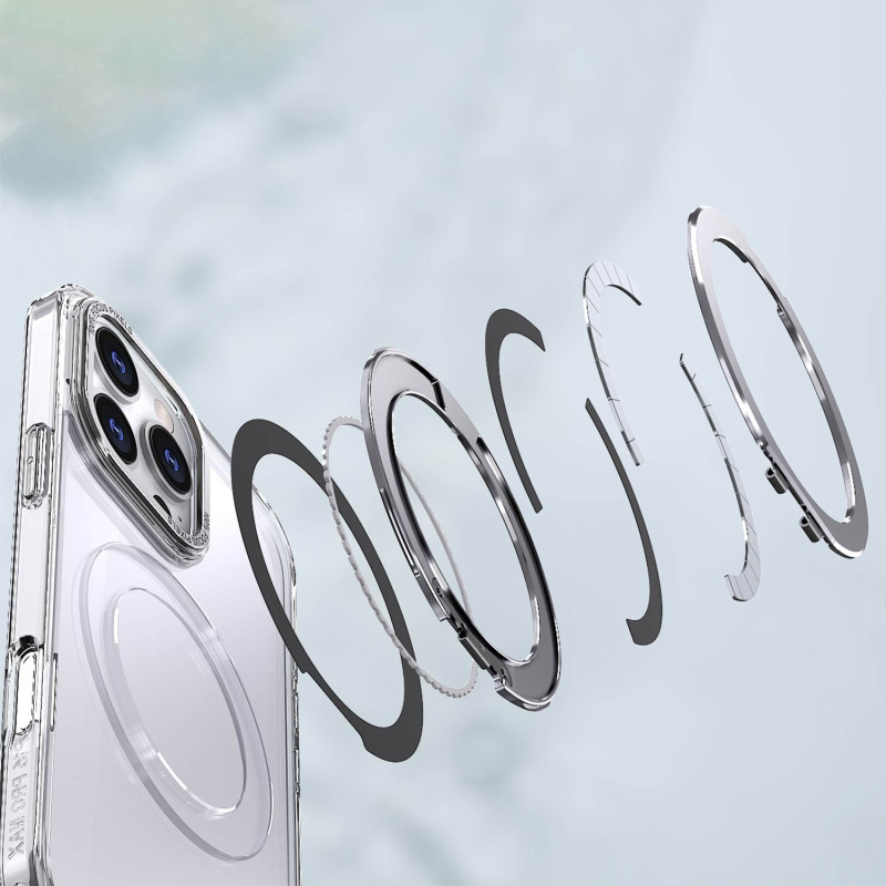 Чехол Empire with MagSafe and Ring для Apple iPhone 16 Pro Max (6.9) |TPU+PC| на картинке №7