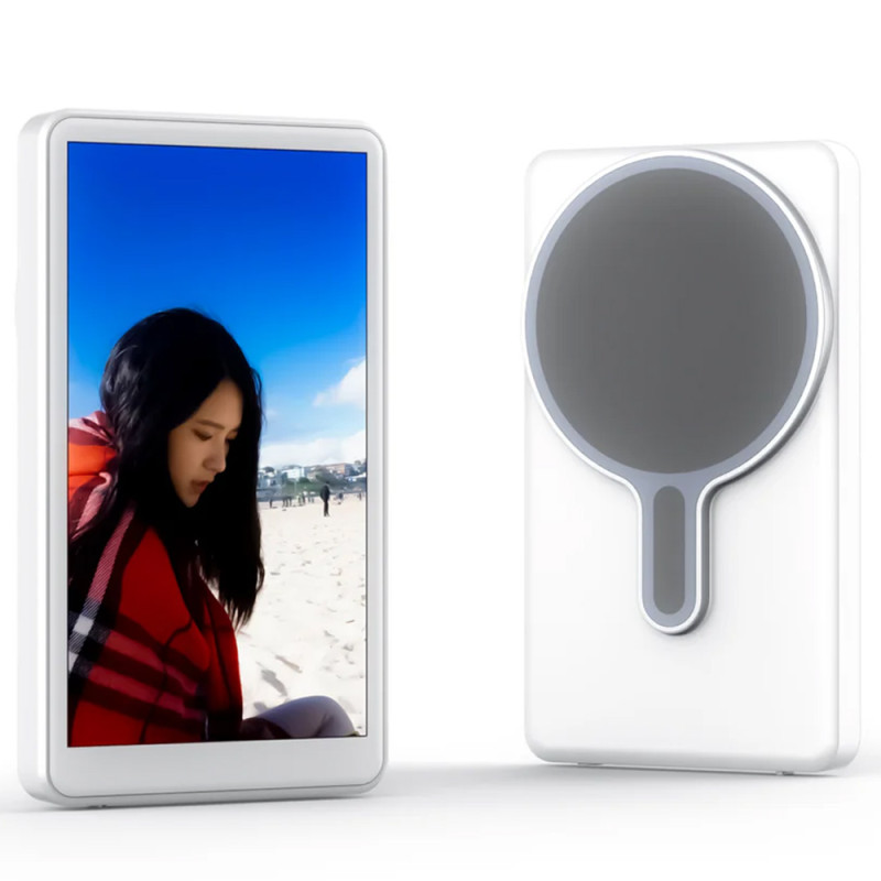 Бездротовий дублюючий екран / монітор для селфі RK-X40 with MagSafe на малюнкі №1