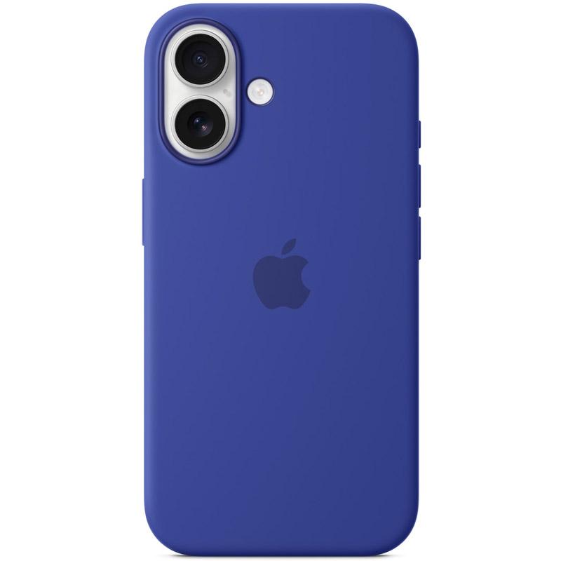 Чехол Silicone case (AAA) with Magsafe and Animation для Apple iPhone 16 (6.1) на картинке №2
