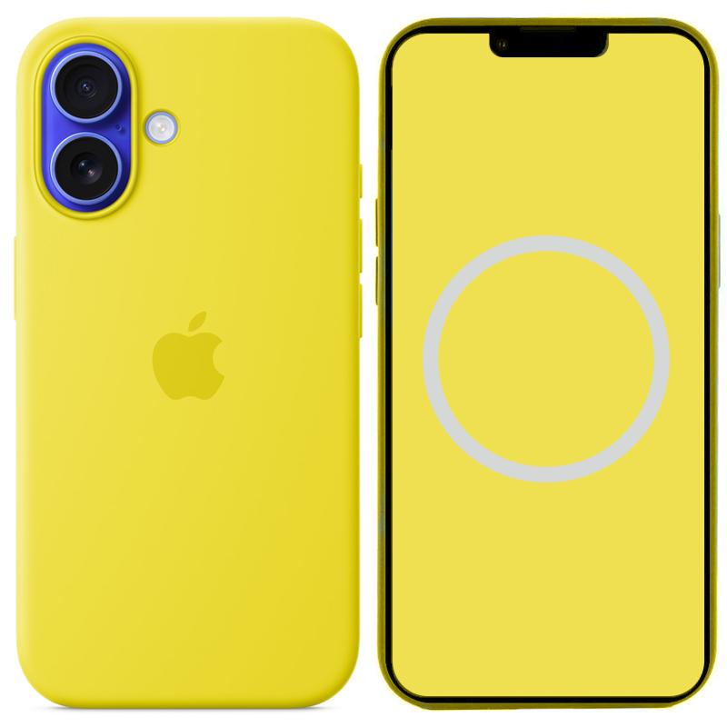 Чохол Silicone case (AAA) with Magsafe and Animation для Apple iPhone 16 (6.1) на малюнкі №1