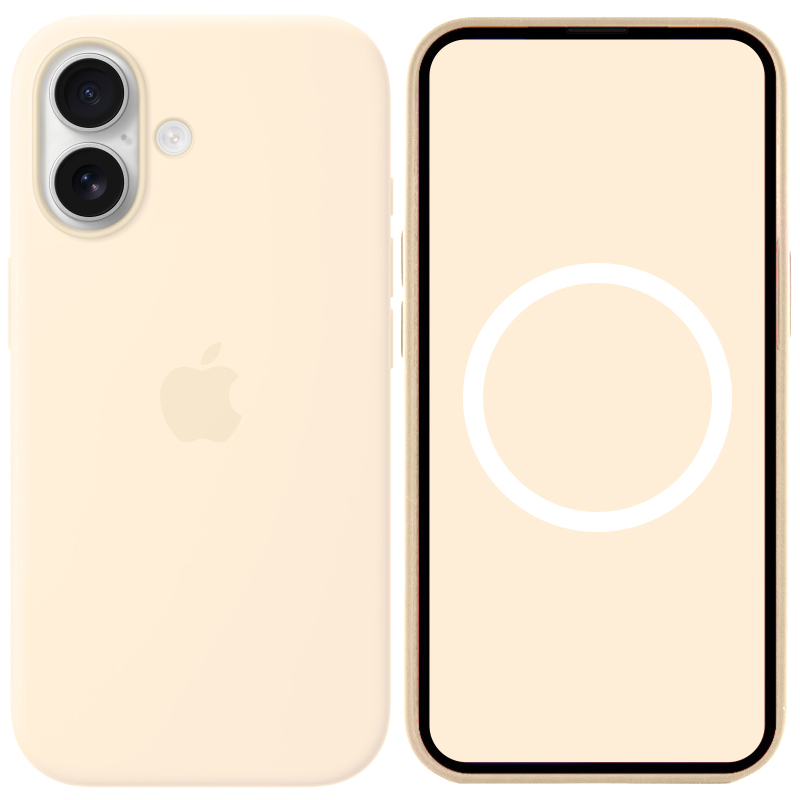 Чехол Silicone case (AAA) with Magsafe and Animation для Apple iPhone 17 (6.3) на картинке №1