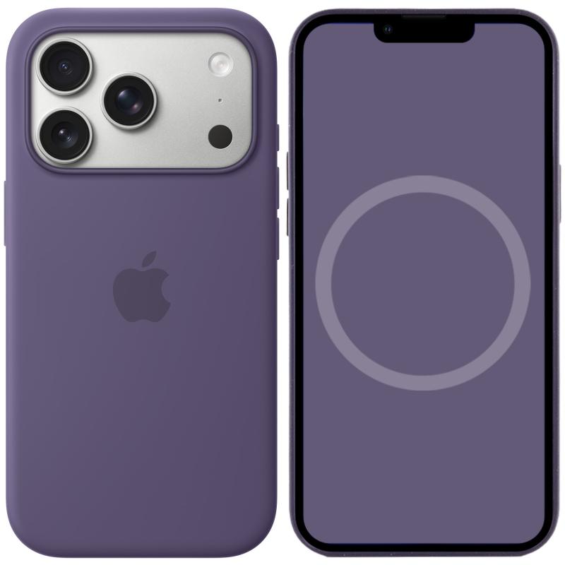 Чохол Silicone case (AAA) with Magsafe and Animation для Apple iPhone 17 Pro Max (6.9) на малюнкі №1