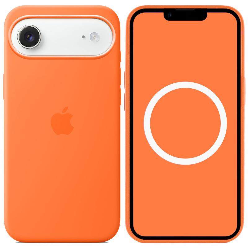 Чохол Silicone case (AAA) with Magsafe and Animation для Apple iPhone 17 Air (6.5) на малюнкі №1
