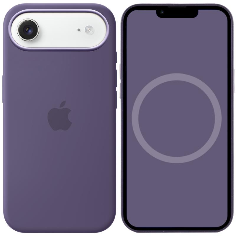 Чехол Silicone case (AAA) with Magsafe and Animation для Apple iPhone 17 Air (6.5) на картинке №1