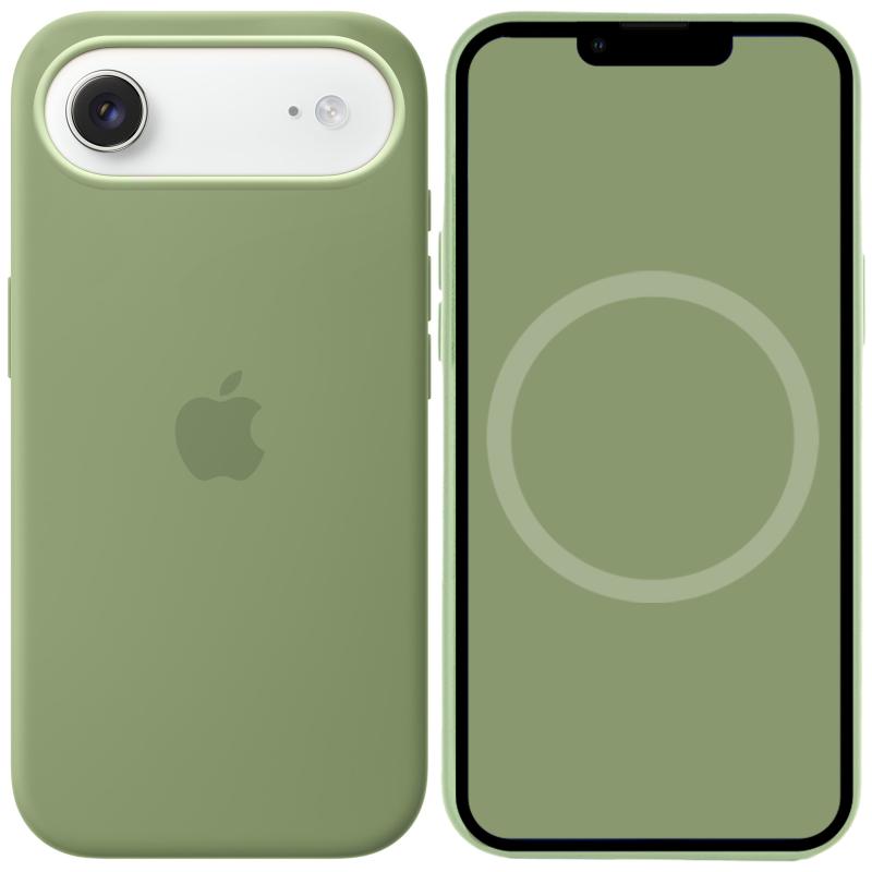 Чохол Silicone case (AAA) with Magsafe and Animation для Apple iPhone 17 Air (6.5) на малюнкі №1