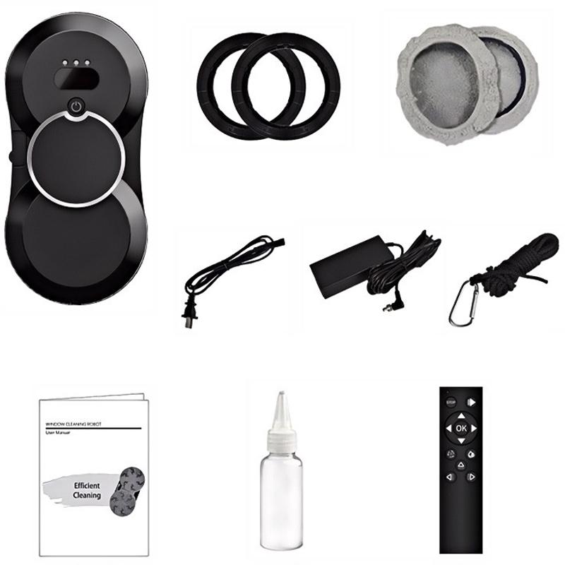 Робот для мойки окон DJET W17S с односторонним автоматическим распылителем воды на картинке №2