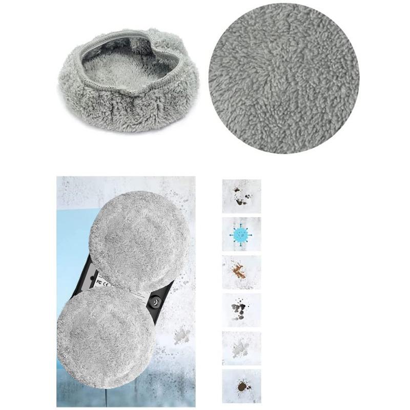 Робот для мойки окон DJET W17S с односторонним автоматическим распылителем воды на картинке №5