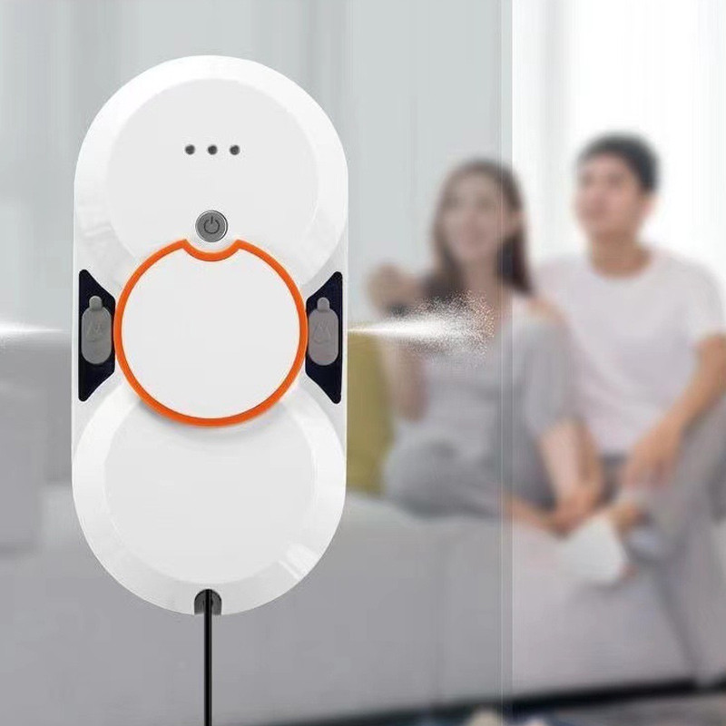 Робот для мойки окон DJET W24D с двухсторонним автоматическим распылителем воды на картинке №3