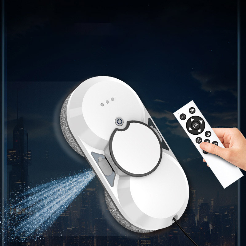 Робот для мойки окон DJET W24D с двухсторонним автоматическим распылителем воды на картинке №6