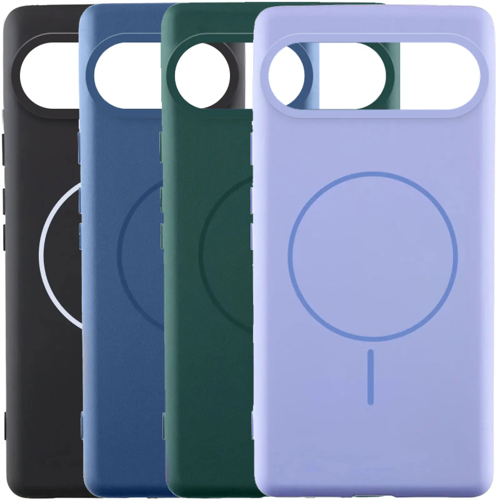 Чехол Silicone Cover Lakshmi (AA) with MagFit для Google Pixel 9 / 9 Pro, Силикон, купить оптом с доставкой