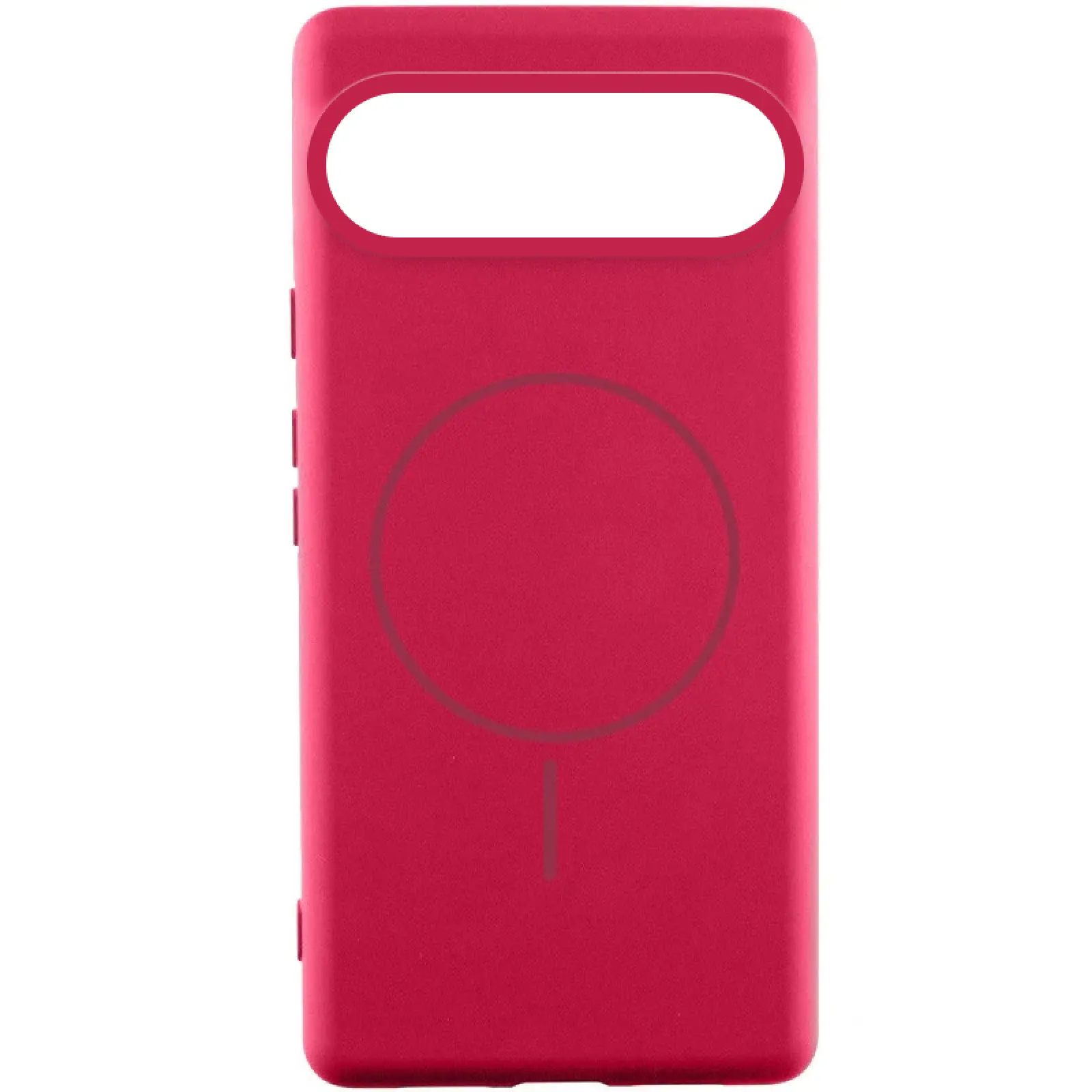Чехол Silicone Cover Lakshmi (AA) with MagFit для Google Pixel 9 / 9 Pro, Красный / Rose Red, Силикон, купить оптом с доставкой