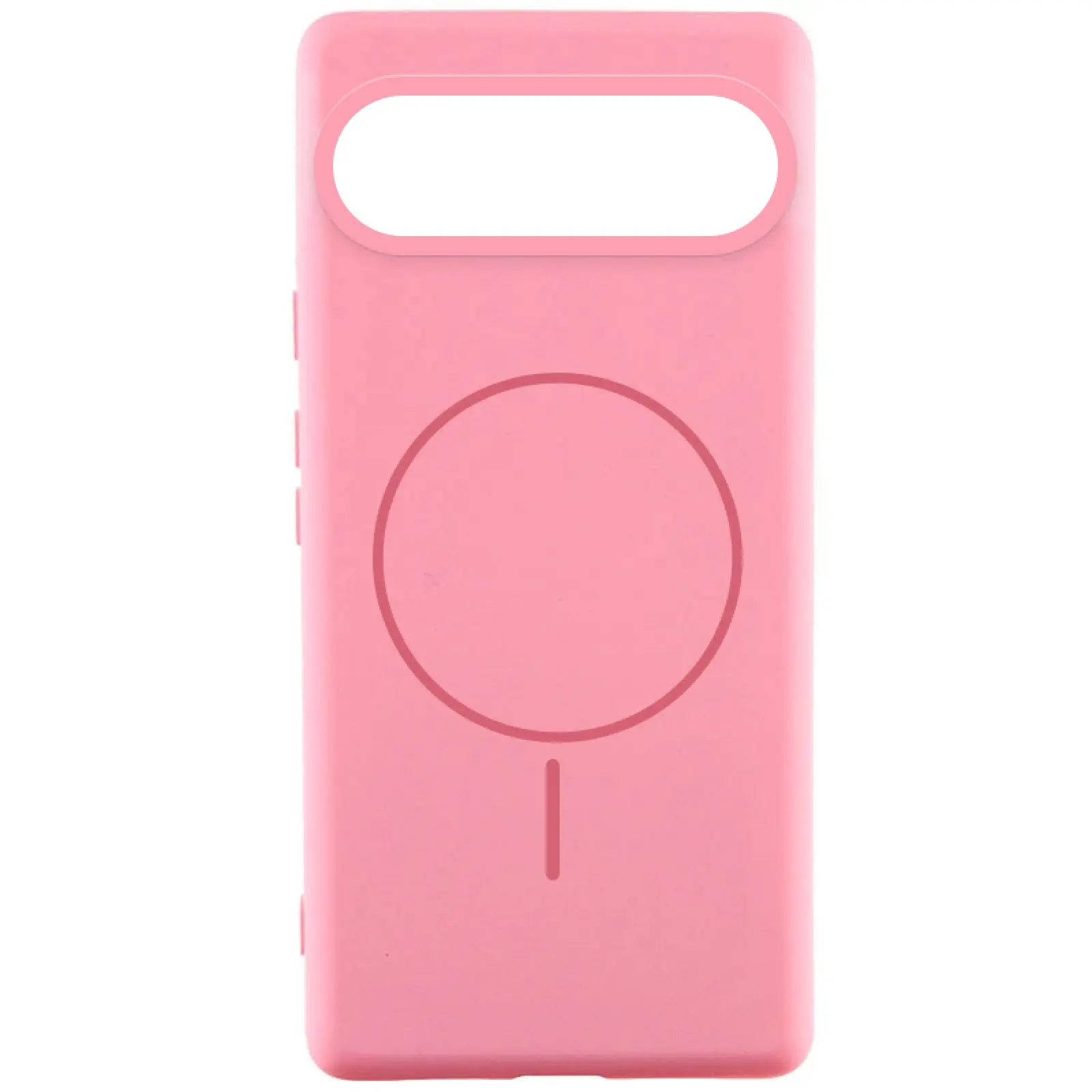 Чехол Silicone Cover Lakshmi (AA) with MagFit для Google Pixel 9 / 9 Pro, Розовый / Light pink, Силикон, купить оптом с доставкой