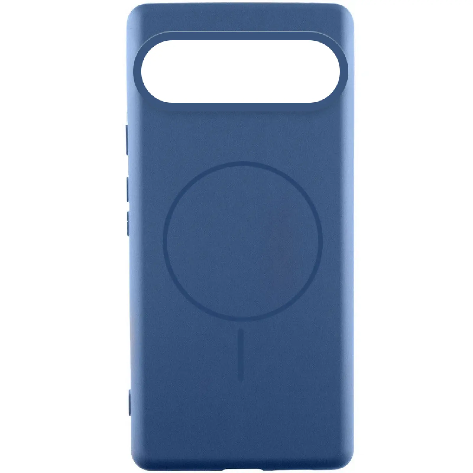 Чехол Silicone Cover Lakshmi (AA) with MagFit для Google Pixel 9 / 9 Pro, Синий / Navy blue, Силикон, купить оптом с доставкой