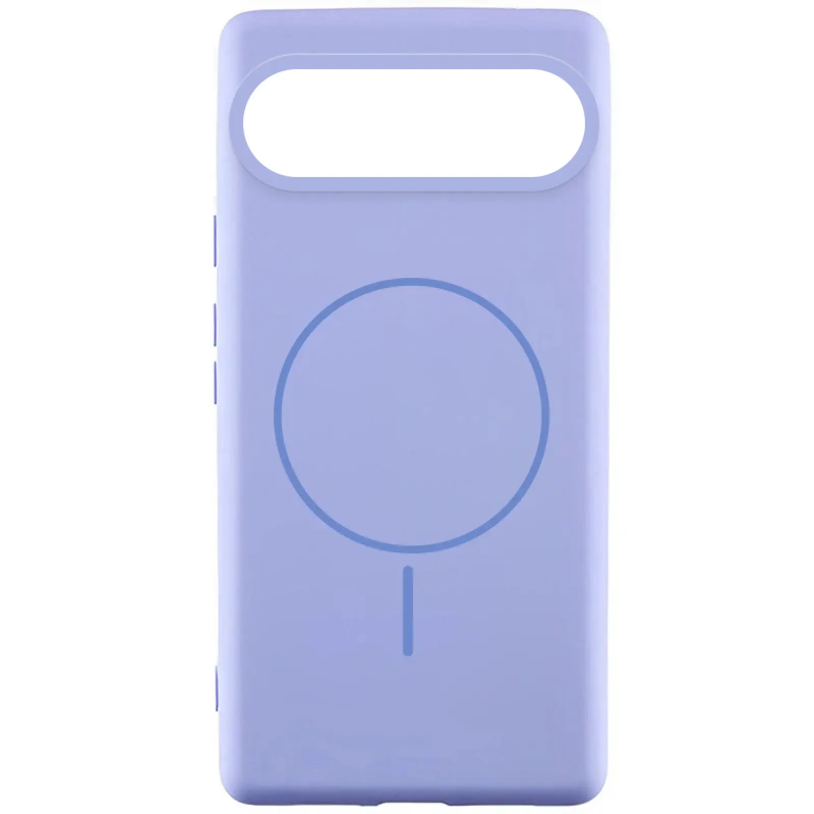 Чехол Silicone Cover Lakshmi (AA) with MagFit для Google Pixel 9 / 9 Pro, Сиреневый / Dasheen, Силикон, купить оптом с доставкой