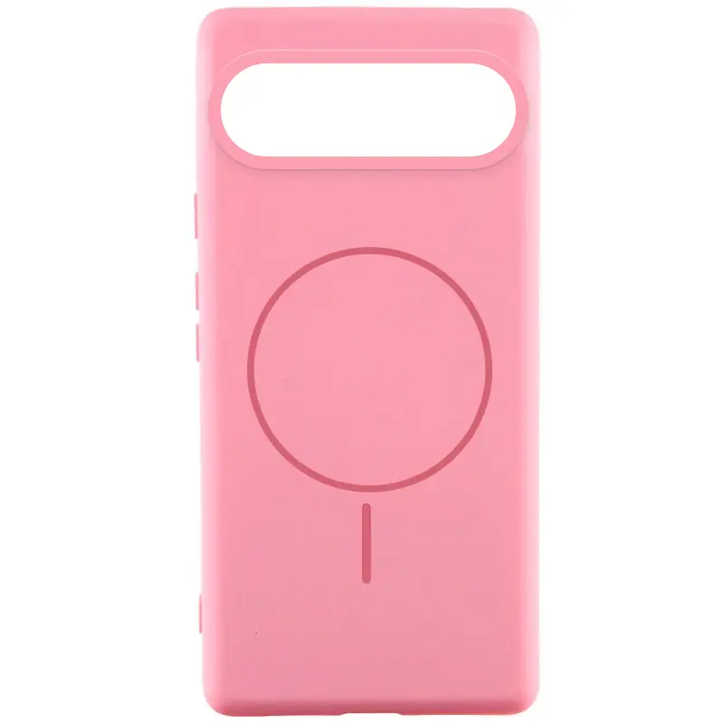 Чехол Silicone Cover Lakshmi (AA) with MagFit для Google Pixel 10 / 10 Pro, Розовый / Light pink, Силикон, купить оптом с доставкой