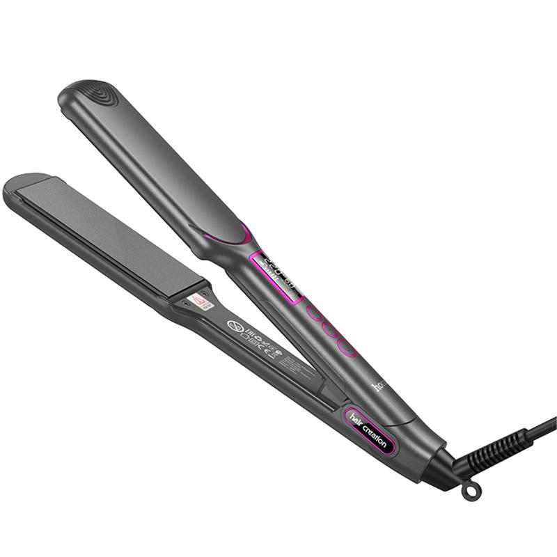 Выпрямитель для волос Hoco HP42 Wide board hair straightener with digital display на картинке №5