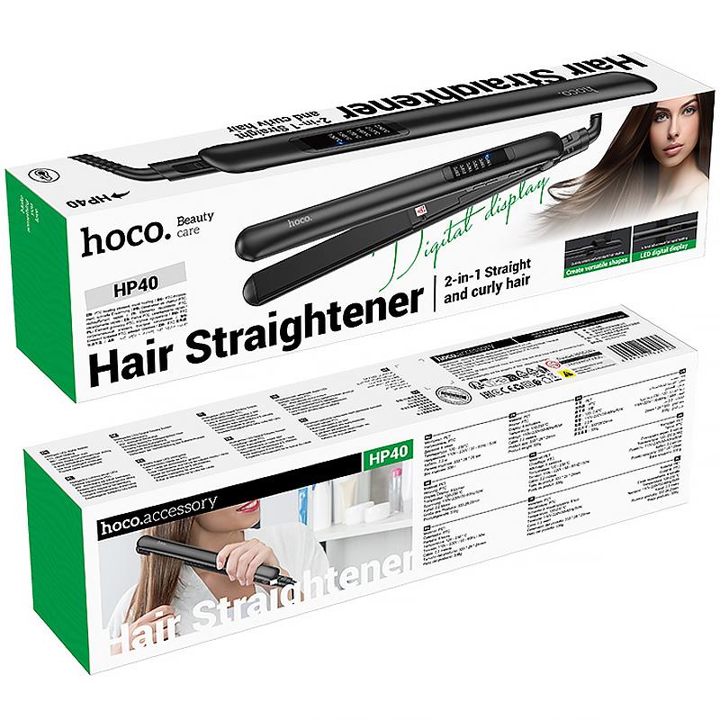 Выпрямитель для волос Hoco HP40 Hair damage protection на картинке №5