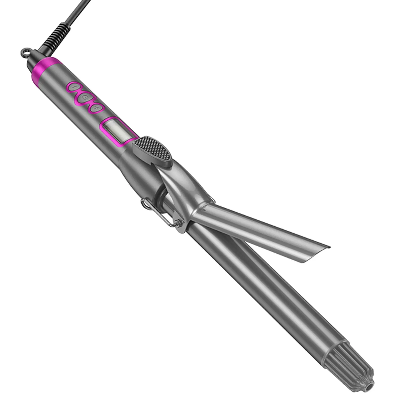 Плойка для волос Hoco HP43 Electric manual curling iron with digital display, Gray 1, купить оптом с доставкой