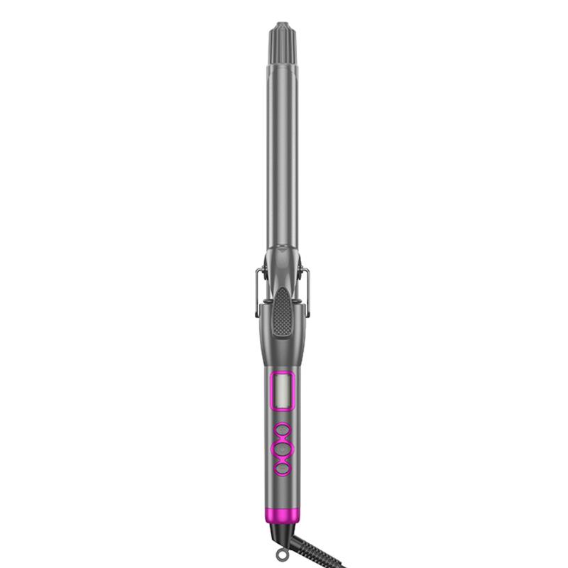 Плойка для волос Hoco HP43 Electric manual curling iron with digital display на картинке №4