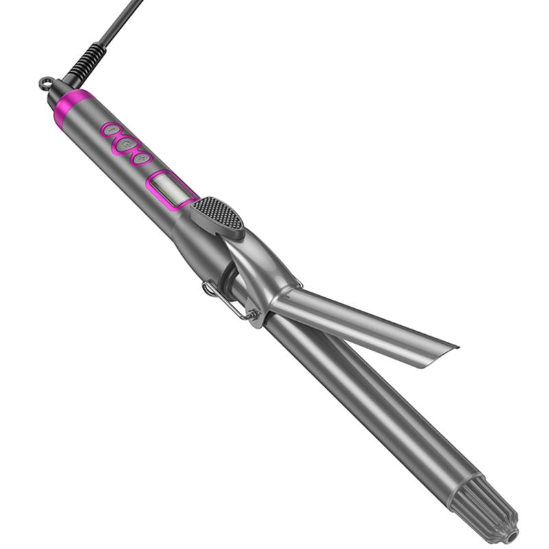 Плойка для волос Hoco HP43 Electric manual curling iron with digital display на картинке №7