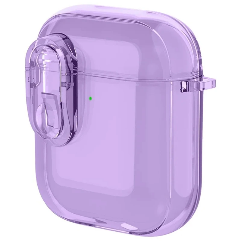 Футляр TPU Colorful для навушників Airpods 1/2, Purple, TPU, купити оптом з доставкою