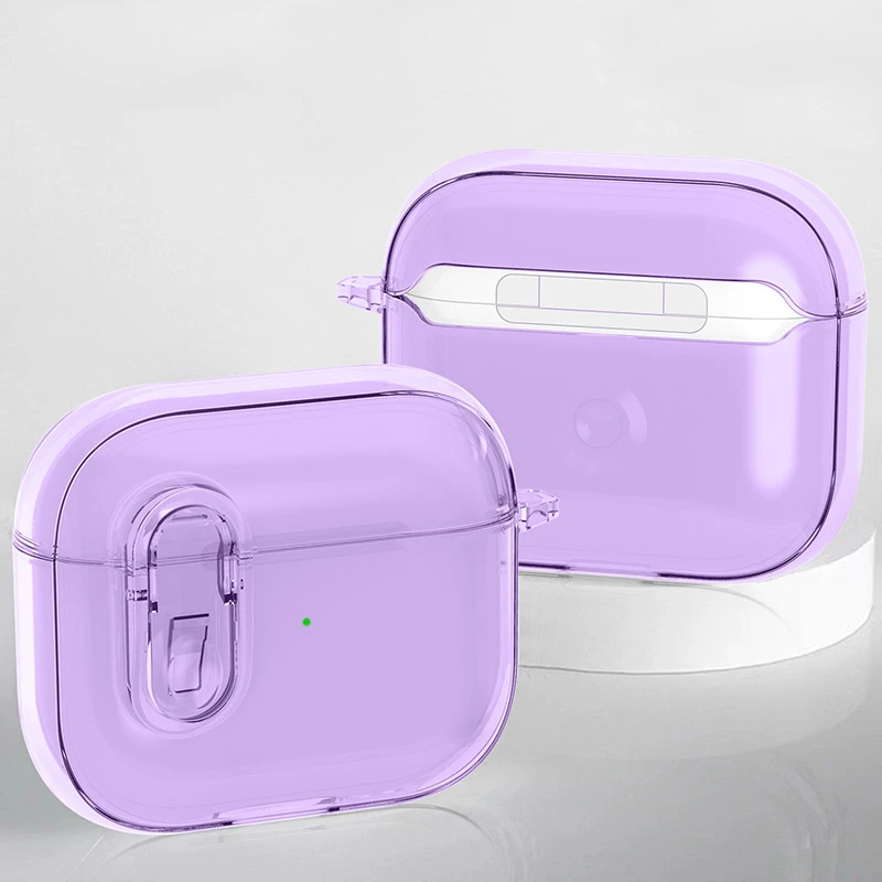 Футляр TPU Colorful для наушников Airpods 3, Purple 1, TPU, купить оптом с доставкой
