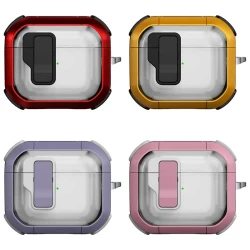 Футляр протиударний Locking Button для навушників Airpods 4
