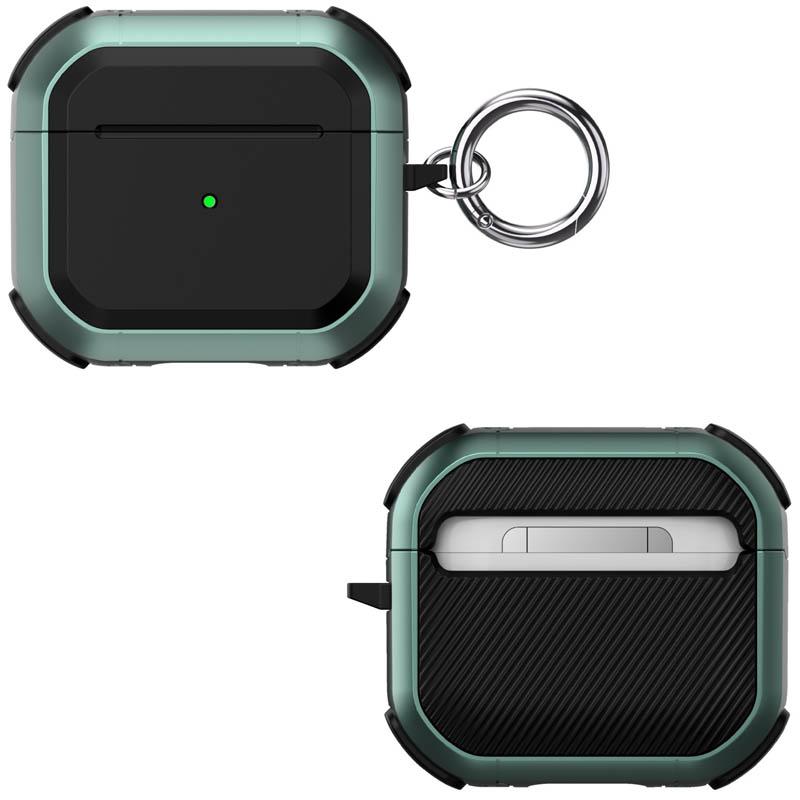 Футляр противоударный Black ed. для наушников Airpods 3 на картинке №4