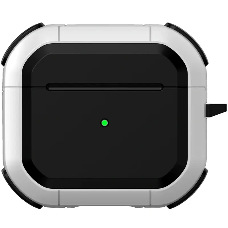 Футляр протиударний Black ed. для навушників Airpods 3, White, Пластик, купити оптом з доставкою