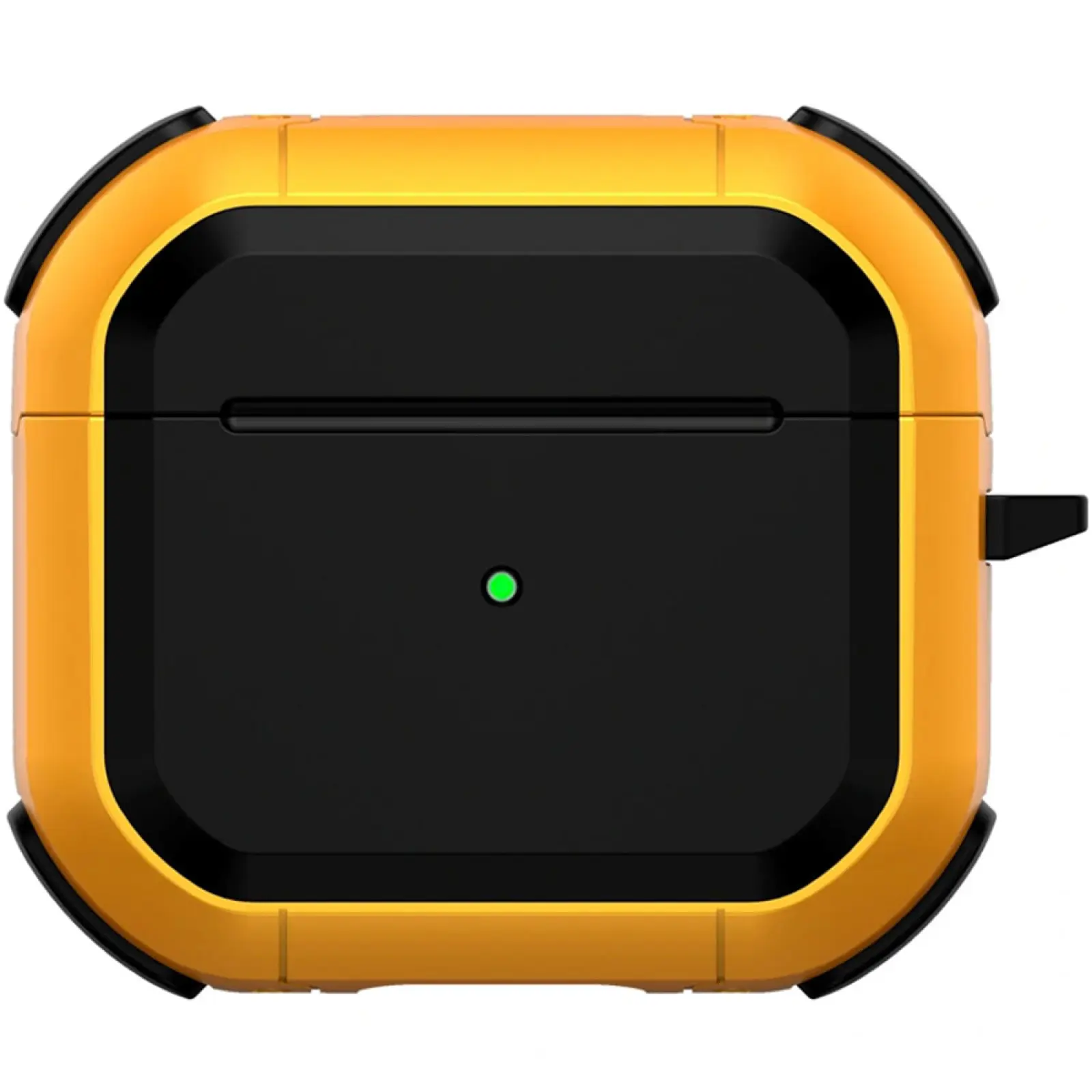 Футляр протиударний Black ed. для навушників Airpods Pro 3, Yellow 1, Пластик, купити оптом з доставкою