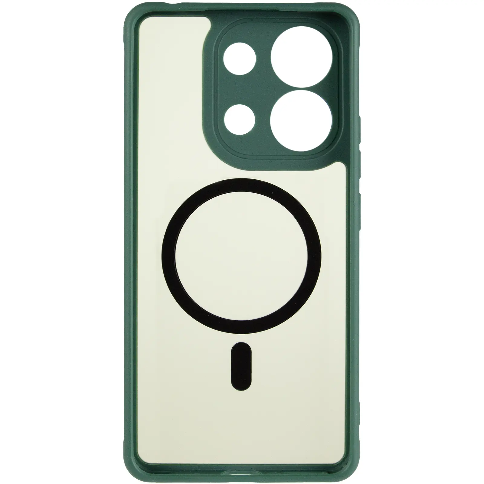 Чохол TPU Bloom with Magnetic Fit для Xiaomi Redmi Note 13 4G, Green 2, TPU, купити оптом з доставкою