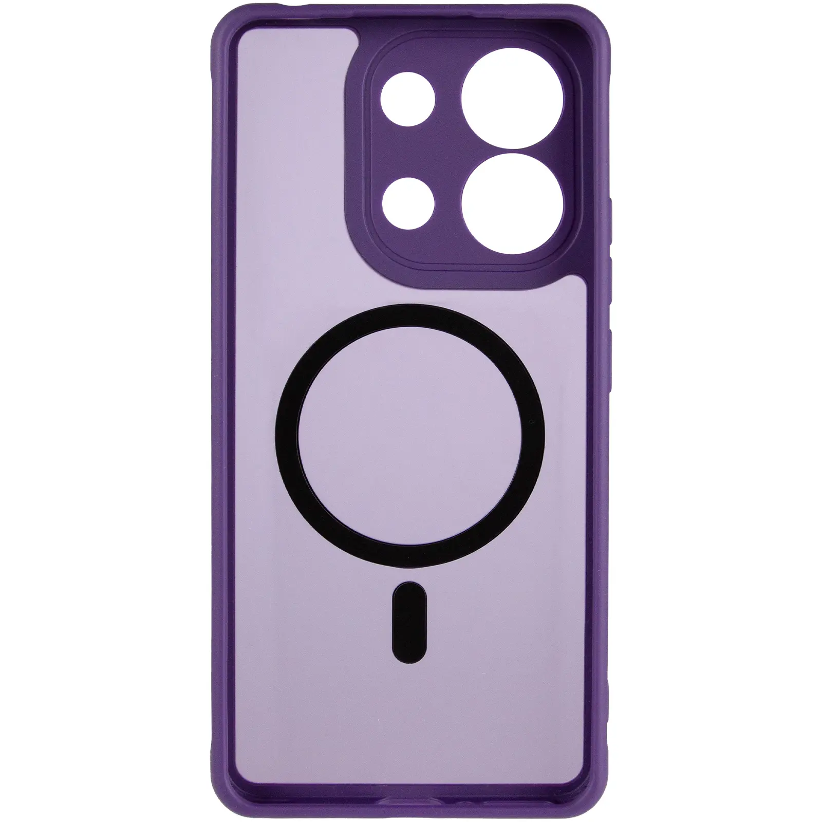 Чохол TPU Bloom with Magnetic Fit для Xiaomi Redmi Note 13 4G, Purple 2, TPU, купити оптом з доставкою