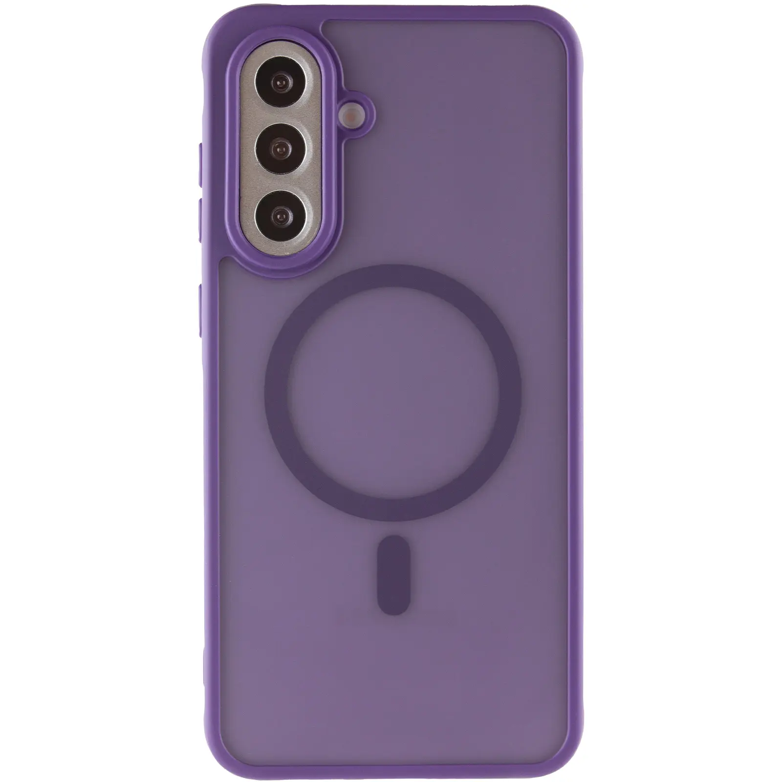 Чехол TPU Bloom with MagSafe для Samsung Galaxy A35, Purple 1, TPU, купить оптом с доставкой
