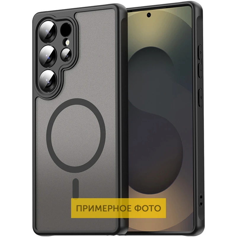Чехол TPU Bloom with Magnetic Fit для Samsung Galaxy S24 FE, Black, TPU, купить оптом с доставкой
