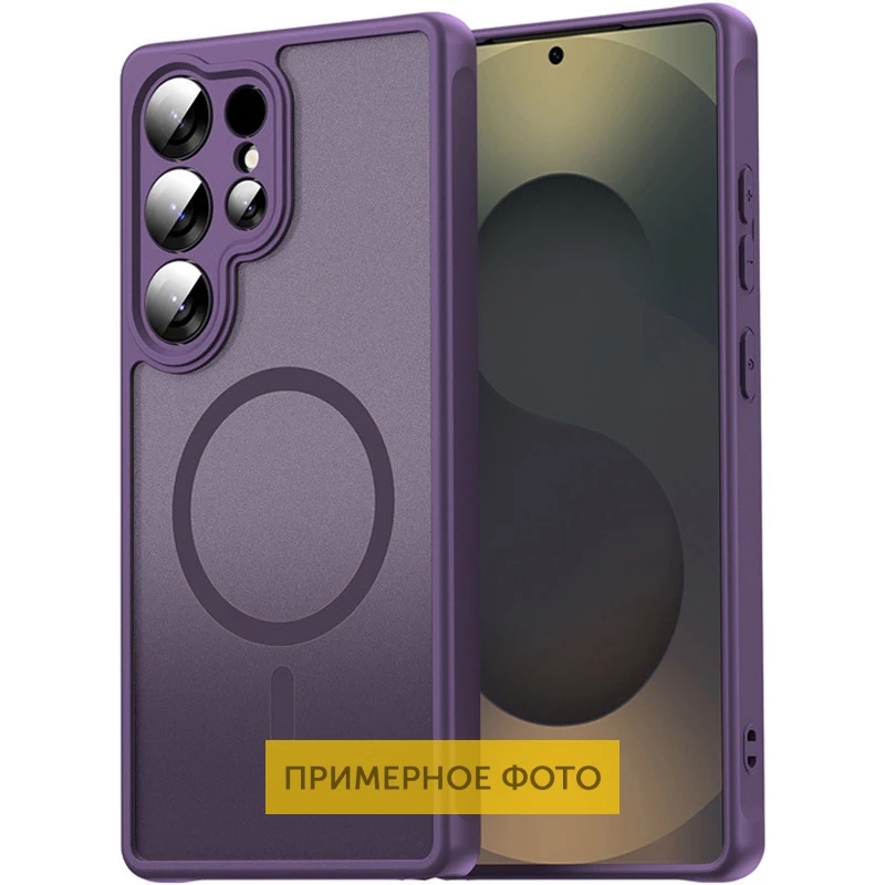 Чехол TPU Bloom with Magnetic Fit для Samsung Galaxy S24 FE, Purple, TPU, купить оптом с доставкой