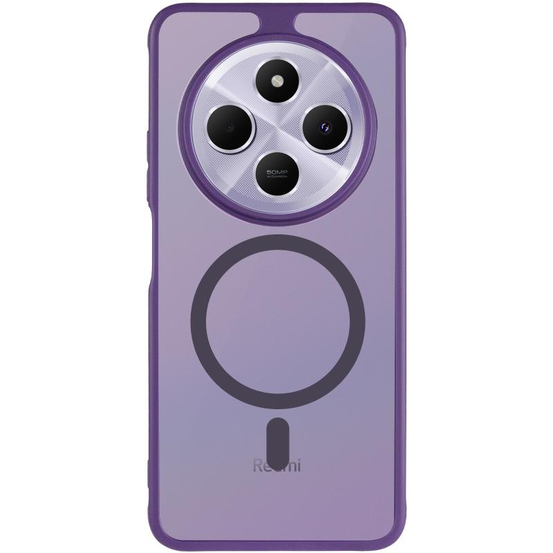 Чехол TPU Bloom with Magnetic Fit для Xiaomi Redmi 14C / A4 / Poco C75 / Poco M7 5G на картинке №2