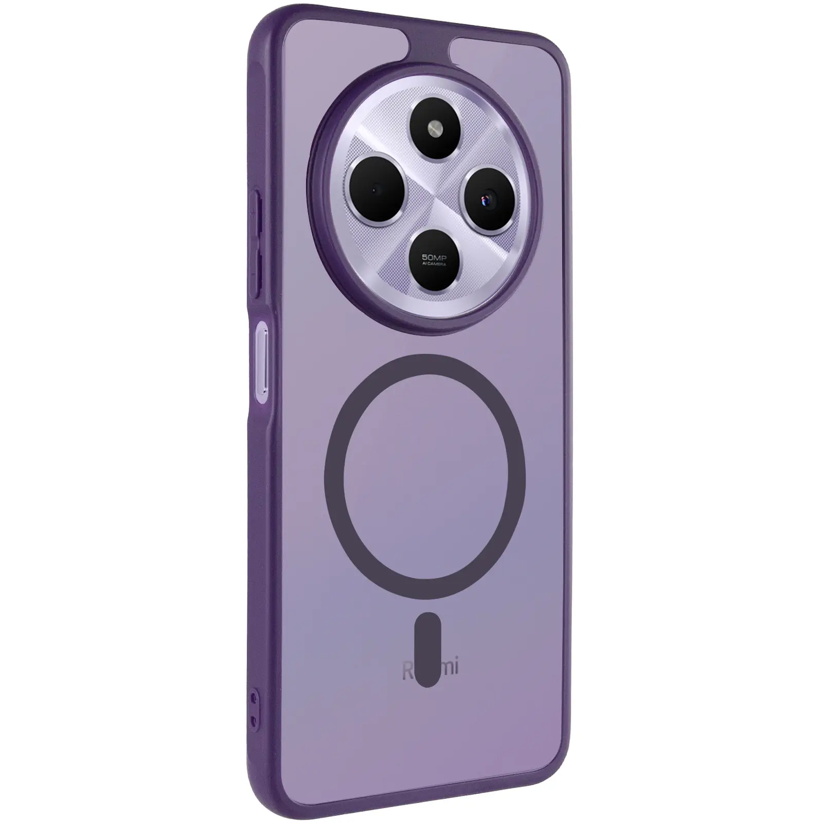 Чехол TPU Bloom with Magnetic Fit для Xiaomi Redmi 14C / A4 / Poco C75 / Poco M7 5G, Purple, TPU, купить оптом с доставкой