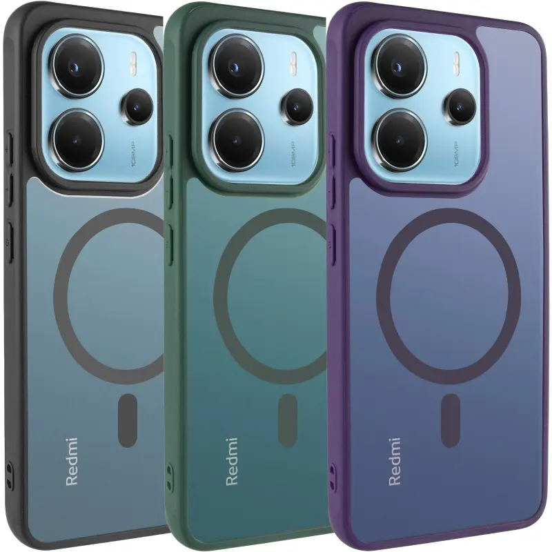 Чехол TPU Bloom with Magnetic Fit для Xiaomi Redmi Note 14 4G (Europe version), TPU, купить оптом с доставкой