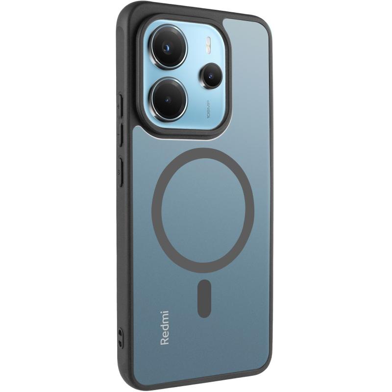 Чохол Bloom with MagSafe для Xiaomi Redmi Note 14 4G (Europe version) |TPU+PC| на малюнкі №1