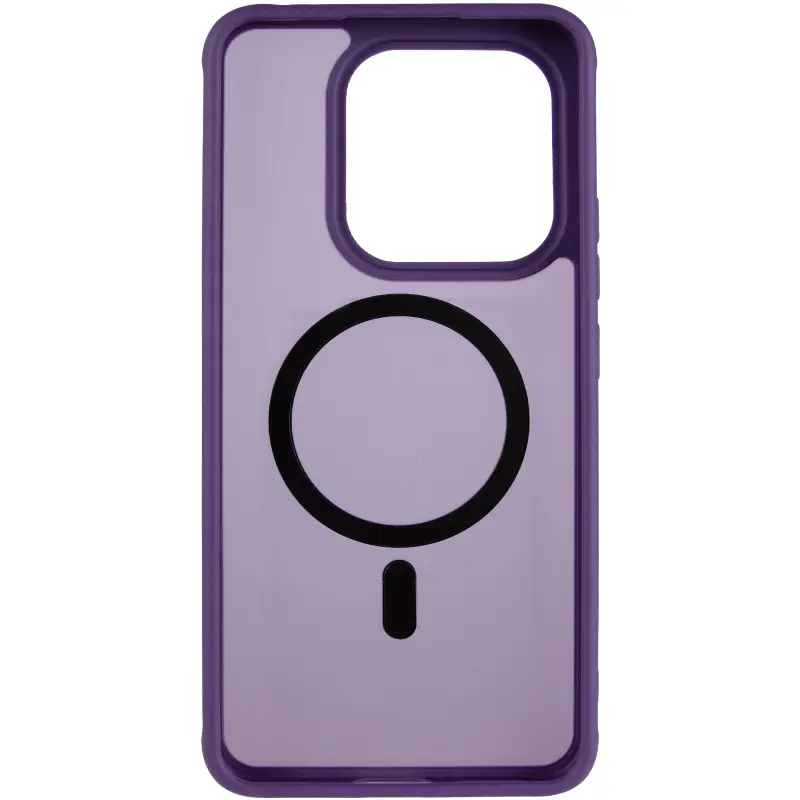 Чехол TPU Bloom with Magnetic Fit для Xiaomi Redmi Note 14 4G (Europe version), Purple 2, TPU, купить оптом с доставкой