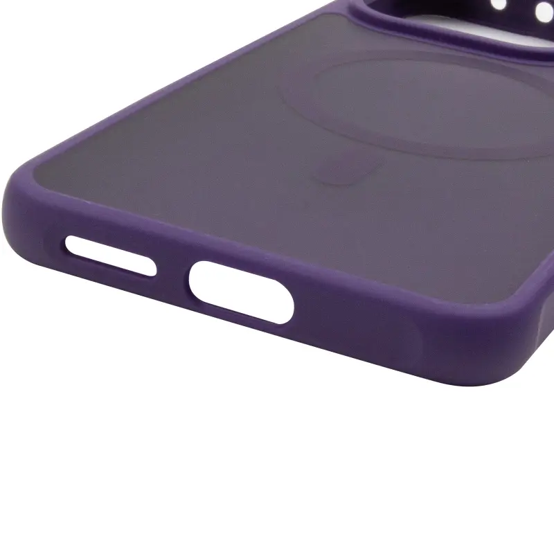 Чехол TPU Bloom with Magnetic Fit для Xiaomi Redmi Note 14 4G (Europe version), Purple 4, TPU, купить оптом с доставкой
