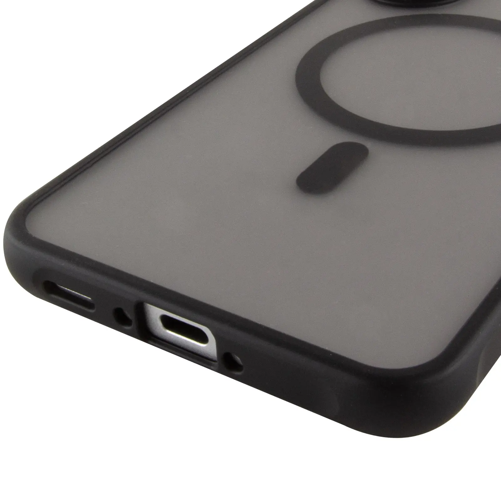 Чехол TPU Bloom with MagSafe для Samsung Galaxy A17 4G/5G, Black 4, TPU, купить оптом с доставкой