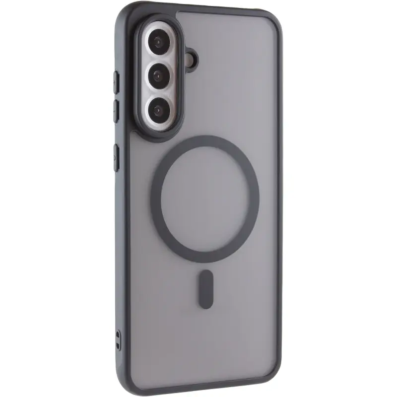 Чехол TPU Bloom with Magnetic Fit для Samsung Galaxy S25 FE, Black, TPU, купить оптом с доставкой